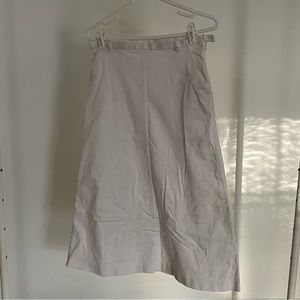 D&G Dolce & Gabbana White Skirt